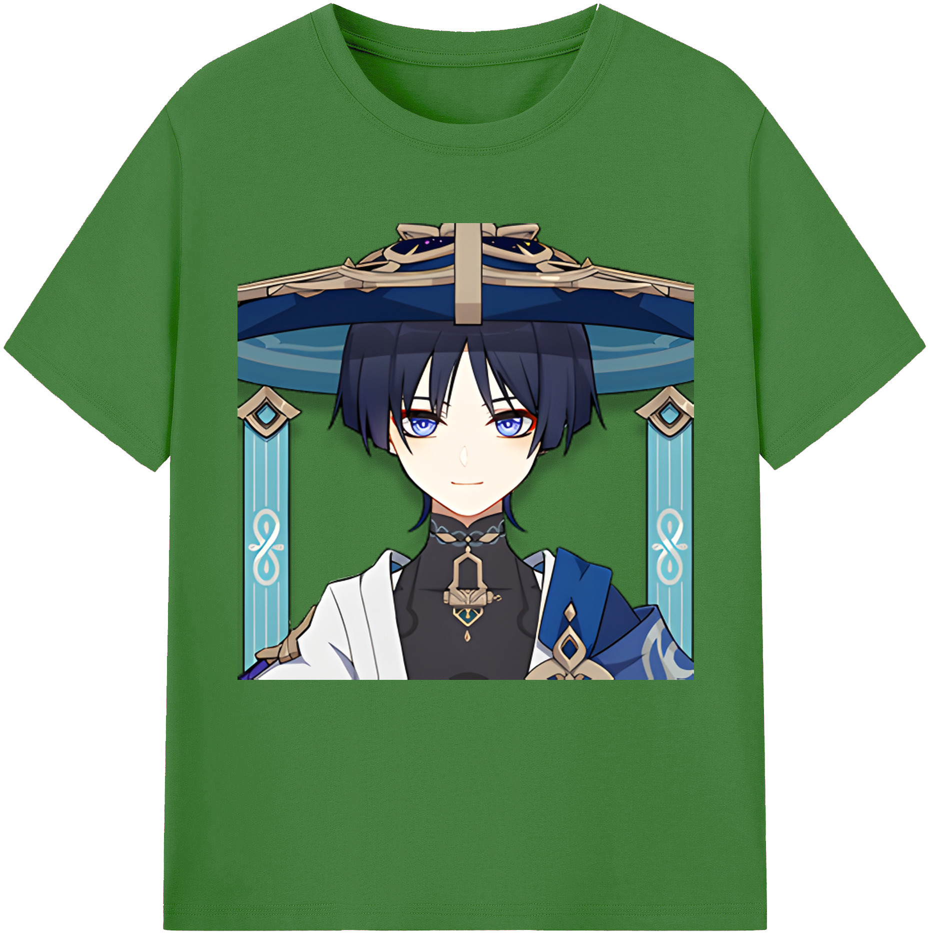 げんし神 さんペい genshin Sanpei レディースカジュアルプリントTシャツ（綿100％）